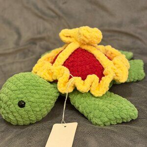 Handcrafted Turtle with present shell
